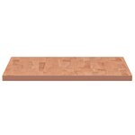 vidaXL Dessus de table 100x60x2 5cm rectangulaire bois massif de hêtre