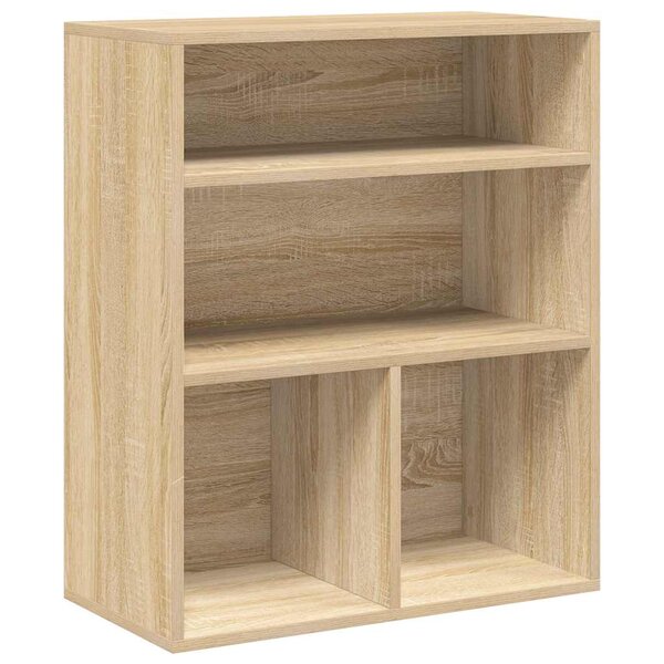 vidaXL Bibliothèque chêne sonoma 60x30x71 5 cm bois d'ingénierie