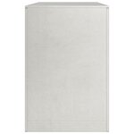 vidaXL Portant de bois de chauffage 100x40x60 cm acier inoxydable