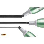 Marqueur Permanent MARKING ONYX 1481 Pointe Biseau 2 7 à 6 2 mm Noir x 12 BIC