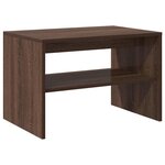 vidaXL Meuble TV chêne marron 60x40x40 cm bois d'ingénierie