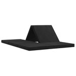 vidaXL Canapé-lit pliable 140 x 67 x 45 cm Noir