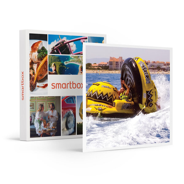 Sortie entre amis : 15 min de bouée tractée pour 4 près de narbonne - smartbox - coffret cadeau sport & aventure