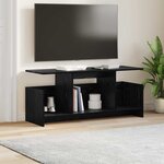 vidaXL Meuble TV Chêne noir 102 x 35 x 45 cm Bois d'ingénierie
