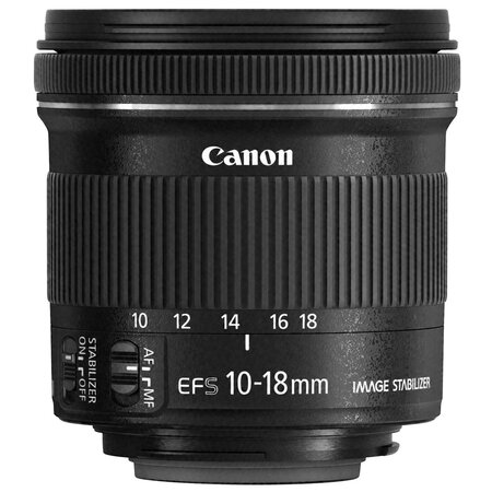 Canon objectif ef-s 10-18mm f/4.5-5.6 is stm