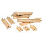 Brio World Coffret Evolution Débutants -11 Rails - Accessoire pour circuit de train en bois - Ravensburger - Mixte des 3 ans - 33401