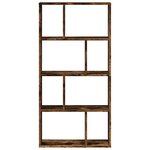 vidaXL Bibliothèque chêne fumé 60x20x120 5 cm bois d'ingénierie