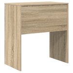 vidaXL Bureau d'écriture Chêne Sonoma Bois d'ingénierie 70 x 40 x 76 cm