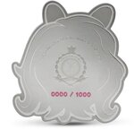Pièce de monnaie en Argent 2 Dollars g 31.1 (1 oz) Millésime 2025 MISS PIGGY