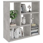 vidaXL Étagère murale Gris béton 45 1x16x45 1 cm Bois d’ingénierie