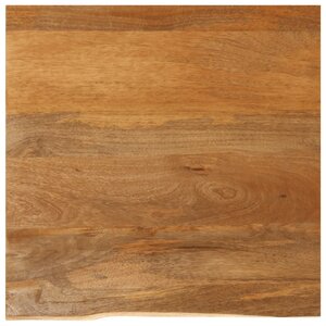 vidaXL Dessus de table à bord vivant 40x40x3 8 cm bois massif manguier