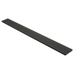 vidaXL Planche de terrasse 60 Pièces Noir WPC