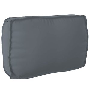 vidaXL Coussin Tissu Oxford Anthracite 70 x 40 x 12 cm