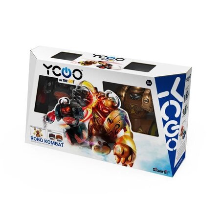 YCOO by Silverlit Robot Boxeur Kombat Viking Bi Pack Radiocommandé