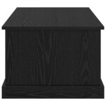 vidaXL Table basse Chêne noir 90 x 50 x 35 cm Bois d'ingénierie