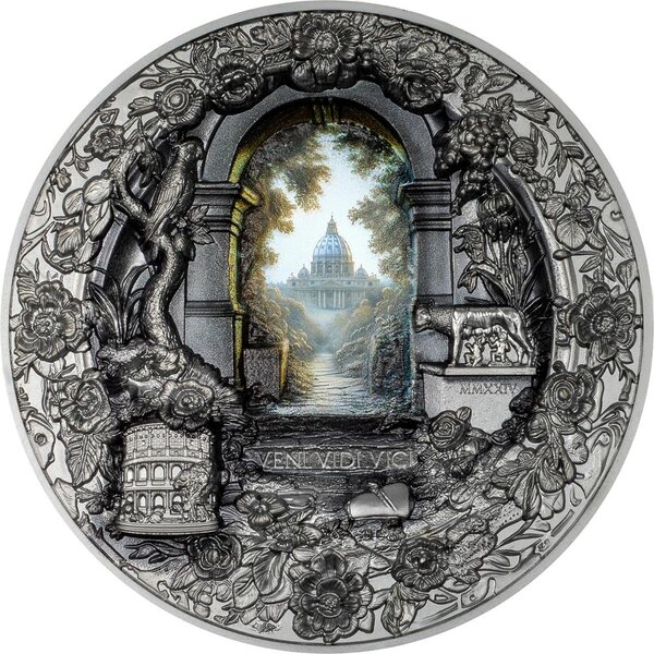 Pièce de monnaie en Argent 20 Dollars g 93.3 (3 oz) Millésime 2024 Monumental View ROMA