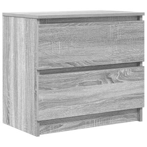 vidaXL Meuble TV sonoma gris 60x35x54 cm bois d'ingénierie
