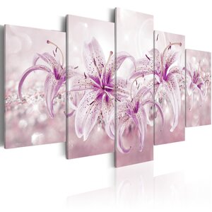 Tableau - purple harmony l x h en cm 200x100