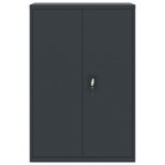 vidaXL Classeur anthracite 90x40x180 cm Acier