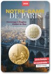 Coincard Exclusif Notre-Dame de Paris - 2 Euros FDC et mini-médaille 2025