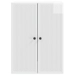 vidaXL Armoire Murale Blanc brillant 66 x 34 5 x 90 cm