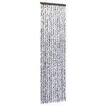 vidaXL Moustiquaire Marron et beige 56 x 185 cm Chenille
