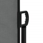 vidaXL Auvent latéral rétractable anthracite 140x300 cm