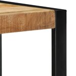 vidaXL Étagère murale 35x35x100 cm bois de manguier brut massif