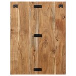 vidaXL Table de chevet 60x32x80 cm bois d'acacia solide