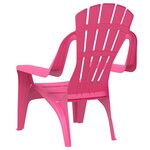 vidaXL Chaises de jardin pour enfants lot de 2 rose 37x34x44 cm PP
