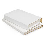 Étui carton blanc avec fermeture adhésive raja 33x25 cm (lot de 25)