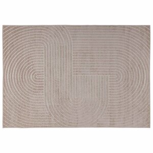 vidaXL Tapis de surface HUARTE Beige 230 x 160 cm Polyester