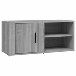 vidaXL Meubles TV 2 Pièces Sonoma gris 80x31 5x36 cm Bois d'ingénierie