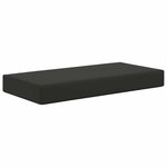 vidaXL Coussin de Siège d'Extérieur Noir 80 x 40 x 8 cm