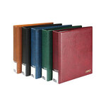 Reliure Publica M Lindner à 4 anneaux. Couleur - Brun clair