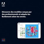 Adobe express premium - abonnement 1 an - 1 utilisateur - a télécharger