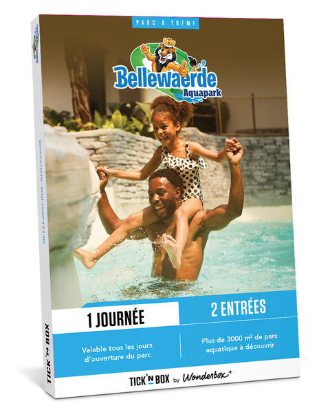 Coffret cadeau - TICKETBOX - Bellewaerde Aquapark