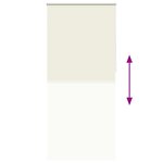 Store enrouleur occultant 100 x 230 cm crème