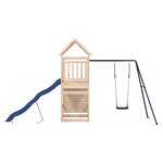 vidaXL Aire de jeux d'extérieur bois de pin massif