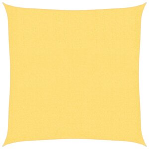 vidaXL Voile de parasol PEHD Carré 2 x 2 m Beige