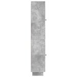 vidaXL Ensemble de Meubles 2 Pièces Gris béton 34 5 x 33 x 90 cm