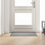 vidaXL Tapis Couloir Gris clair 100 x 100 cm 100 Polypropylène
