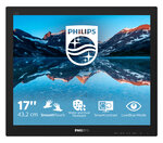 Philips 172b9tn/00 écran plat de pc 43 2 cm (17") 1280 x 1024 pixels hd lcd écran tactile dessus de table noir