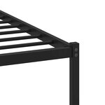 vidaXL Cadre de lit sans matelas avec tête de lit 180x200 cm