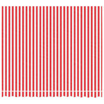 vidaXL Tissu de remplacement pour auvent rayures rouges et blanches