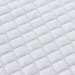 vidaXL Coussins de Matelas Blanc 120 x 200 cm