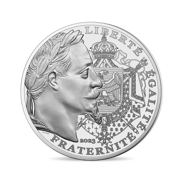 Ors de France - le Napoléon III - monnaie de 20€ argent - qualité courante millésime 2023