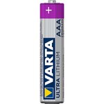 Blister de 4 piles lithium 'professional lithium' micro (aaa) lr03 1 5v varta