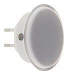 Veilleuse LED ronde avec détecteur crépusculaire - Otio