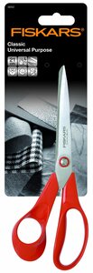 Ciseaux Classic Universels gauchers 21 cm à lames auto affutantes  inoxydables FISKARS